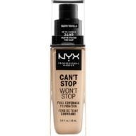 Can't Stop Won't Stop Full Coverage Foundation Nyx Cosmetics